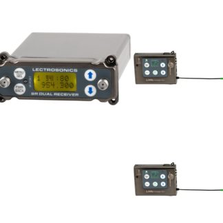 Lectrosonics Dual Receiver + 2 Zenders en Mics