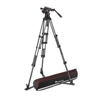 Manfrotto Nitrotech 612 video head | CF twin leg tripod GS